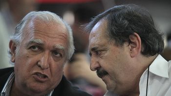 Ricardo Gil Lavedra y Ricardo Alfonsín Ricardo Gil Lavedra y Ricardo Alfonsín