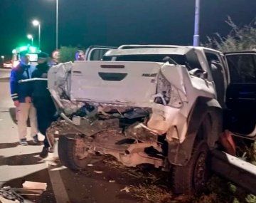 Un intendente libertario sufrió un brutal accidente de ruta