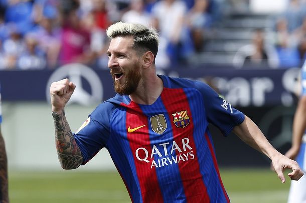 Con dos de Messi, Barcelona goleó a Leganés por la Liga