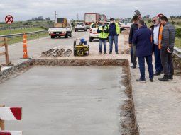 Corredores Viales avanza con la obra para mejorar 250 km de la Autopista Rosario-Córdoba