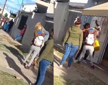 Pelea en el chat de mamis terminó con dos mujeres a las piñas en la puerta de una escuela
