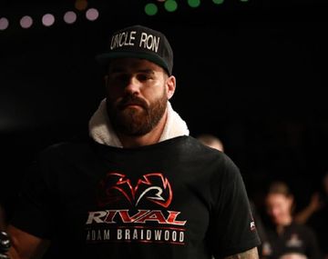 Braidwood&nbsp;habló tras la muerte de Hague - Instagram:&nbsp;braidwoodboxing