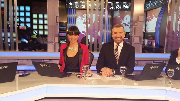 Mirá el debut de Julia Mengolini en El Diario por C5N