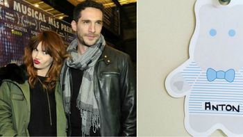 Celeste Cid y Michel Noher presentaron a Antón. Celeste Cid y Michel Noher presentaron a Antón.