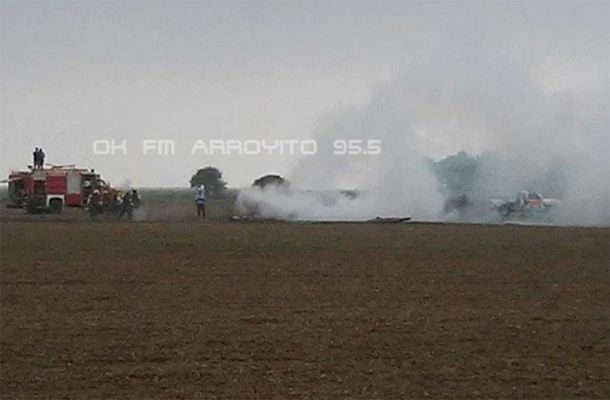 Cayó una avioneta en Córdoba: dos muertos