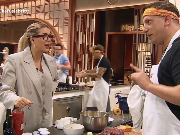 El picante comentario de Maxi López a Wanda Nara en MasterChef Celebrity: ¿No hubo un marroquí?