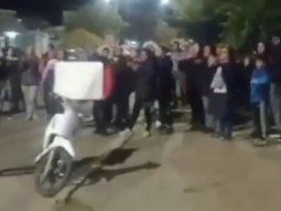 Caso Loan Danilo Peña: tensión y disturbios en el traslado de Laudelina