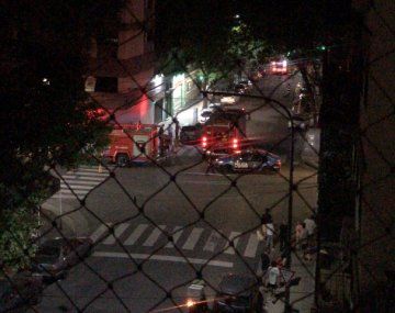 Feroz incendio en Belgrano: al menos cuatro personas fueron hospitalizadas