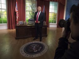 Estatua de cera de Donald Trump en el Museo Madame Tussauds de Orlando, Florida Estatua de cera de Donald Trump en el Museo Madame Tussauds de Orlando, Florida