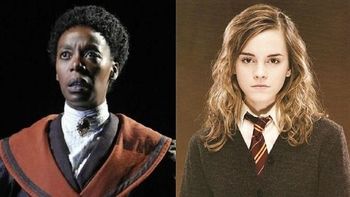 j. k. rowling y emma watson defendieron que hermione sea interpretada por una actriz negra j. k. rowling y emma watson defendieron que hermione sea interpretada por una actriz negra