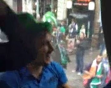 Locura en el festejo Puma: ¡Se van para Irlanda con el c.... roto!