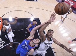 los spurs cayeron ante oklahoma y quedaron el borde de la eliminacion los spurs cayeron ante oklahoma y quedaron el borde de la eliminacion