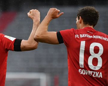 Bayern Munich goleó 5-2 al Eintracht Frankfurt y no se baja de lo más alto