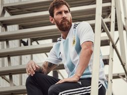Messi, el principal modelo de la nueva casaca Messi, el principal modelo de la nueva casaca