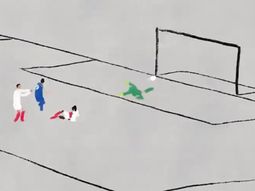 La gran definición del delantero argentino La gran definición del delantero argentino