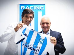 La ilusión de Gustavo Costas en su llegada a Racing
