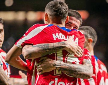 Aparecieron los campeones del mundo: goles de Molina y Correa en el triunfo del Atlético de Madrid