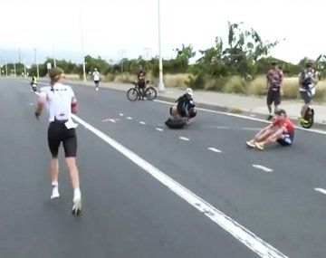 Casi gana el Ironman