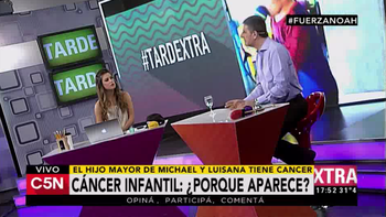 Alejandro Turek, médico oncólogo, en los estudios de C5N Alejandro Turek, médico oncólogo, en los estudios de C5N