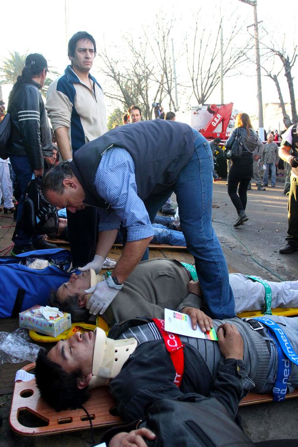 A 24 horas del choque, continúan en terapia intensiva cinco personas