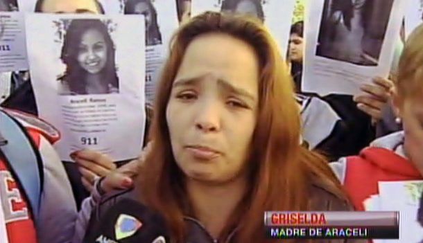 El desesperado pedido de la madre de Araceli Ramos