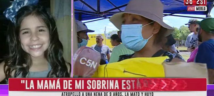 Merlo: Iba por la banquina, sin luces, atropelló y mató a una nena de 10 años y se fugó