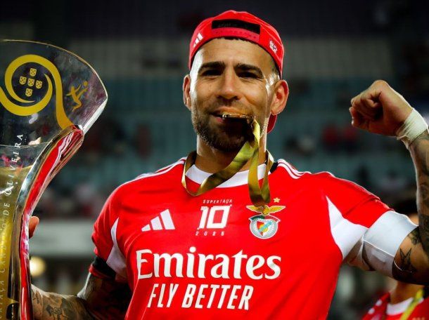 Nicolás Otamendi sumó un nuevo título con Benfica: ya es top cinco entre los argentinos más ganadores