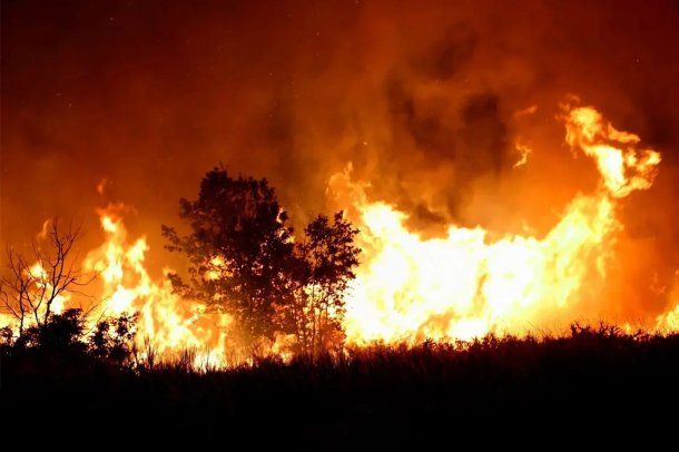 Incendios fuera de control también en Bariloche: las llamas avanzan y ya casi alcanzan viviendas