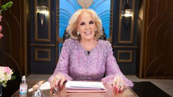 Mirtha Legrand en la pantalla de El Trece Mirtha Legrand en la pantalla de El Trece