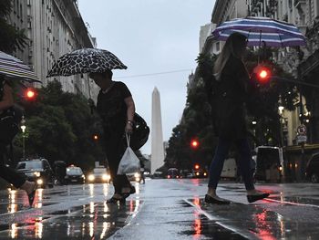 Sábado lluvioso en la Ciudad y el Conurbano