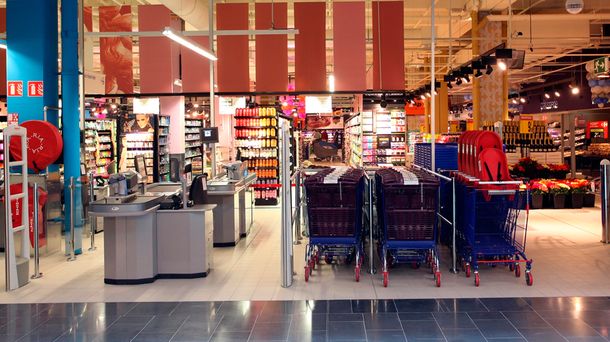 Este lunes no hay supermercados ni shoppings en casi todo el país