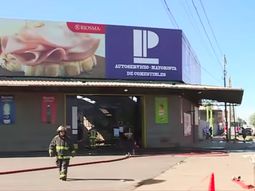 laferrere: se quemo el deposito de un hipermercado y tres empleados resultaron heridos laferrere: se quemo el deposito de un hipermercado y tres empleados resultaron heridos