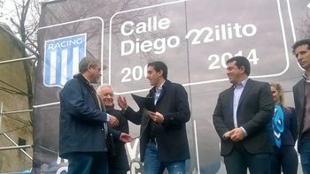 diego milito, el idolo de racing que desde hoy tiene una calle con su nombre diego milito, el idolo de racing que desde hoy tiene una calle con su nombre