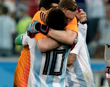 El desgarrador llanto de los jugadores de Argentina tras la clasificación