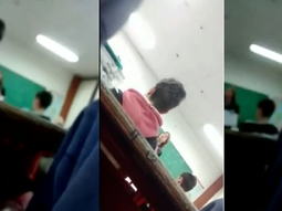 Una profesora amenazó a los alumnos en clase