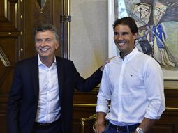 rafael nadal se reunio con mauricio macri en la casa rosada rafael nadal se reunio con mauricio macri en la casa rosada