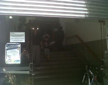 Foto de la sede social de Gimnasia. Crédito: @triperosmaniacos