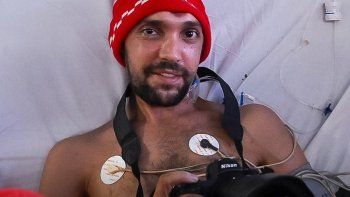 Pablo Grillo, el fotoperiodista agredido por Gendarmería el 12 de marzo de 2025.