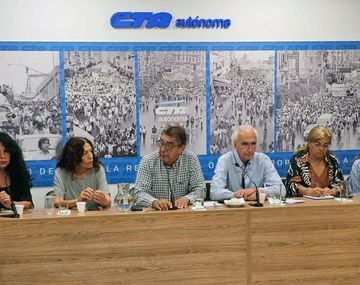 Conducción nacional de la CTA Autónoma.