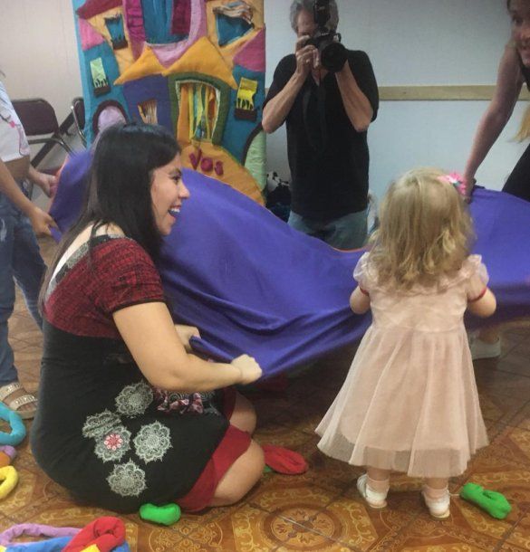 Sofía Troszynski y su hija