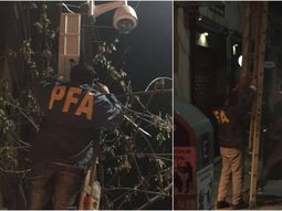 luego de la denuncia de cristina, retiran las camaras frente a su domicilio luego de la denuncia de cristina, retiran las camaras frente a su domicilio