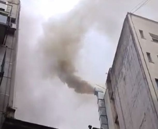 Incendio en Recoleta