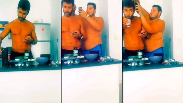 Video: mirá el blooper de Mariano Martínez mientras tomaba mate