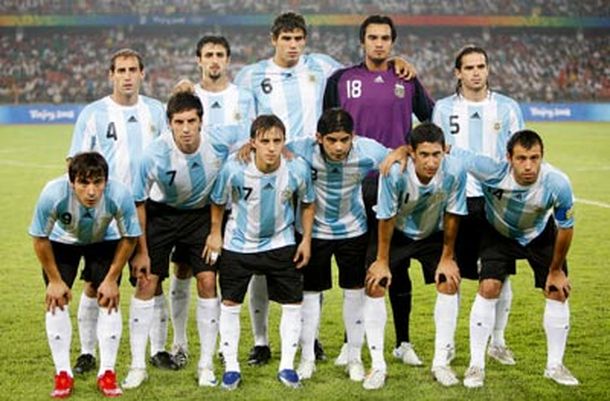 Seleccion de Futbol Argentina en Beijing Seleccion de Futbol Argentina en Beijing