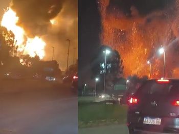 Explosión en Ezeiza: se incendió una fábrica de agroquímicos