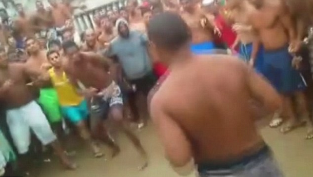 Las peleas sólo terminan cuando alguno de los dos píerde el conocimiento