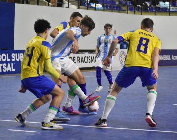 Argentina volvió a vencer a Brasil: la Sub-17 ganó el Sudamericano de futsal