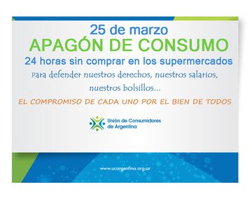Consumidores impulsan un nuevo apagón de compras en los supermercados
