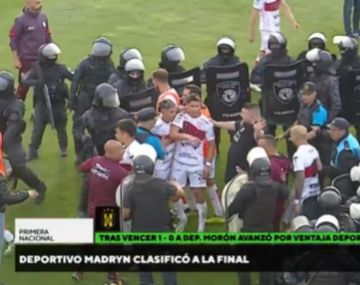 Con polémica y batalla campal