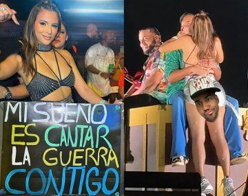 Una mujer besó a Romeo Santos en pleno recital y su marido le pidió el divorcio